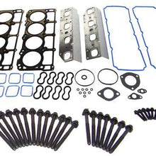 DNJ Head Gasket Set with Head Bolt Kit For 2009-2017 for Chrysler 300 5.7L 345cid V8 OHV