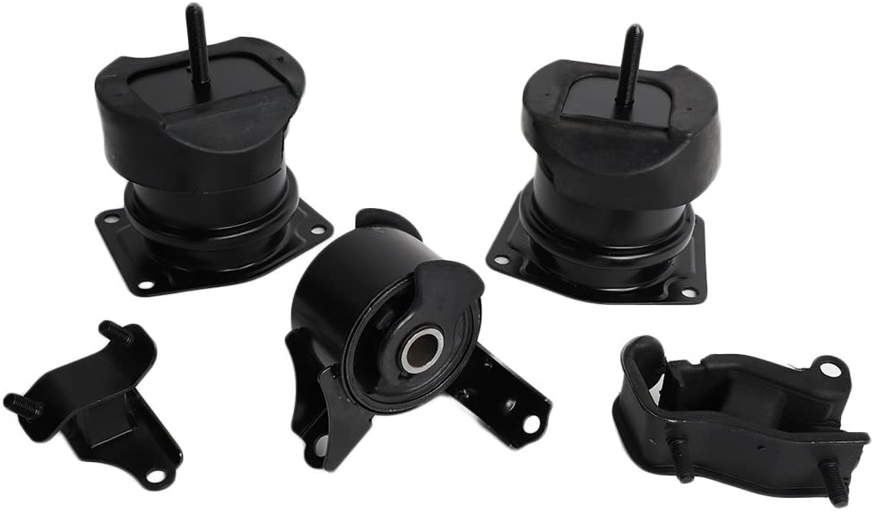 Engine Motor Mount Fit for 98-02 Honda Accord 3.0L & 99-03 Acura TL 3.2L 5pcs Set A6592 A6552 A4507 A6582 A6579