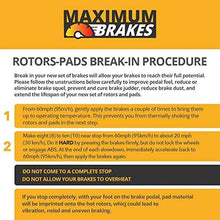 (Front Brake Kit)(SILVER ZINC COATED)(Cross Drilled-Slotted)(Perfect-Series) 2 Disc Brake Rotors & 4 Ceramic Pads