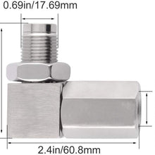 O2 Oxygen Sensor M18X1.5 Socket 90 Degree Real Mini Catalytic Converter With CEL Check Engine Light Bungs,Stainless Steel