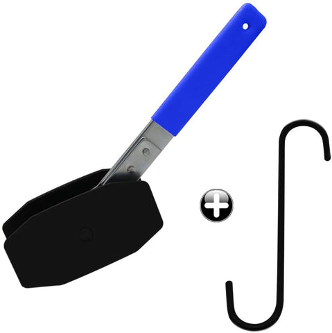 IRmm Brake Caliper Press Tool, Car Ratcheting Brake Caliper Piston Spreader Press Tool with Brake Cliper Hanger (Blue)