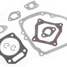 KIMISS Oil Seal Gasket Kit,2.7in Piston Rings Oil Seal Gasket Kit Set 13101-ZH8-010 Fits for GX160 GX200 168F