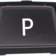 XtremeAmazing Gear Shift Knob Lever Parking P Button Cover Cap Black