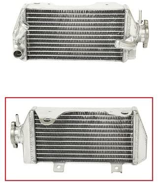Outlaw Racing OR4508R Radiator Right Side-Dirt Motorcycle Honda Cfr450R 2015-2016