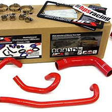 HPS 57-1425-RED-2 Red Silicone Radiator Coolant/Heater Hose Kit