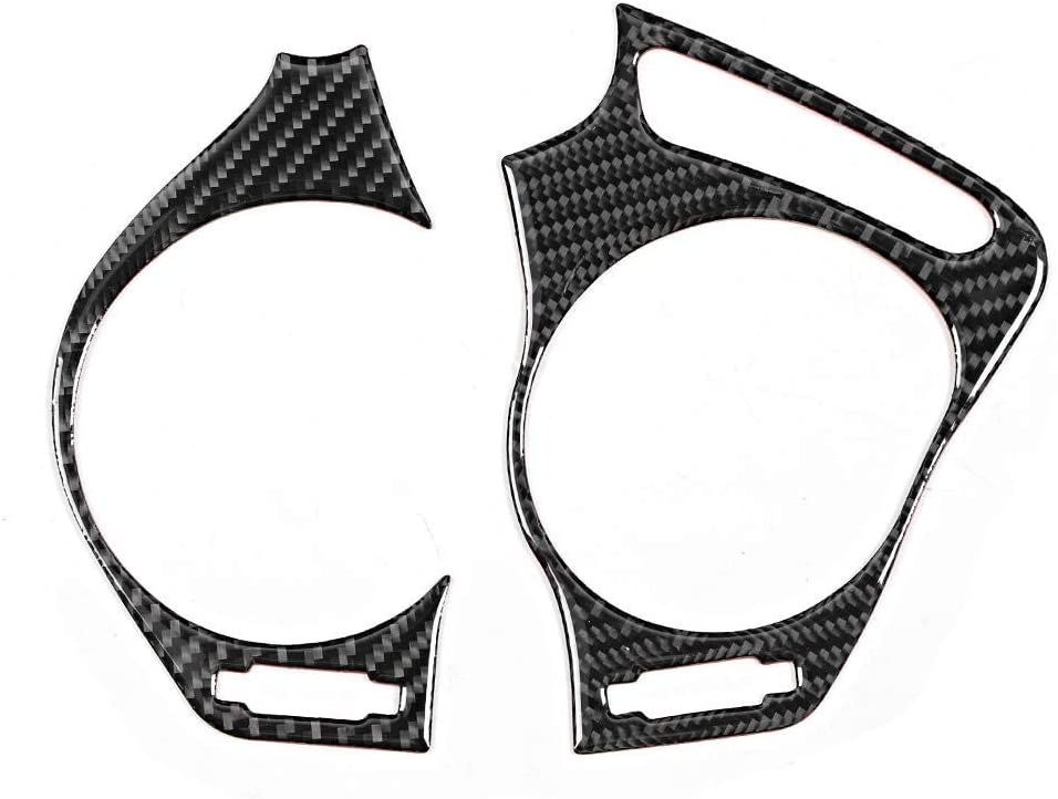 Gorgeri Air Outlet Trim,2pcs Carbon Fiber Left Right Air Vent Outlet Trim Cover Fits for Lexus IS250 300 350C 2006-2012
