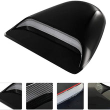GARNECK Universal Car Decorative Air Flow Intake Hood Scoop Vent Turbo Bonnet Cover for Automobile