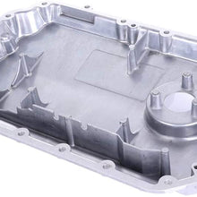 ROADFAR Engine Oil Pan Drain Plug Kits for Aluminum Assembly fit for 02 03 04 05 06 Audi A4 A6 Quattro Lower V6 Cummins Diesel L6 5.9L 6.7L with OE 264-716 Oil Drip Pan