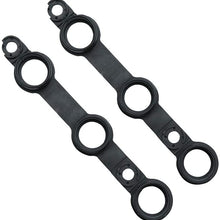 Engine Valve Cover Gasket Set with 15 Grommet Seals For BMW Replace 11120030496