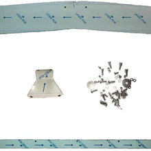 Longroadaccess Volvo VNL 2004-2017 Semi Truck Chrome Steel Bug Shield Wind Deflector