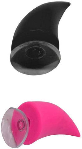 D DOLITY 2Pcs Motorcycle Fashionable Style Devil's Horn Halloween W/Sucker