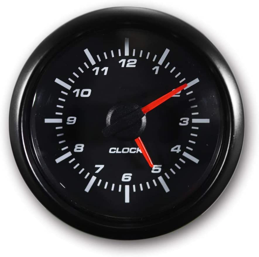 MOTOR METER RACING Clock Gauge 2
