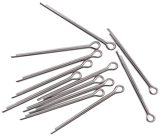 AIPICO Marine Propeller Cotter Pins 18-3741-9 18-3741 309955 Replacement for Sierra Johnson/Evinrude 2 Stroke OMC 4 Stroke Outboard 12 Pcs