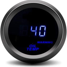 XinQuan Wang Digital Oil Temp Gauge 2" 52mm 40-150 Celsius Oil Temperature Gauge Blue LED with Sensor Temperatura Auto Car Meter Auto Gauge