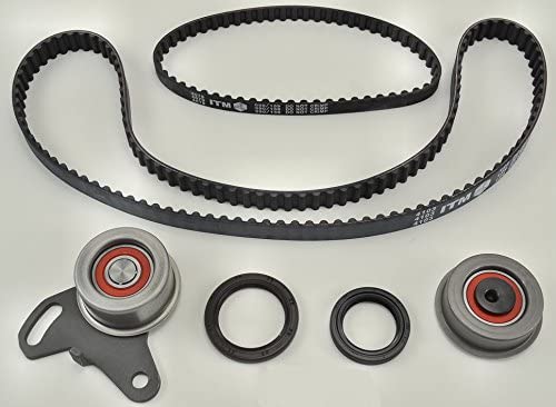 ITM Engine Components ITM124 Timing Belt Kit for 1985-1992 Mitsubishi/Dodge/Hyundai 2.4L L4, G54B/4G64