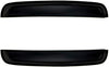 Vekwena 1pcs 43in. Universal Deflector Sun Moon Roof Rain Snow Guard Wind Dark Smoke Tint Window Visor