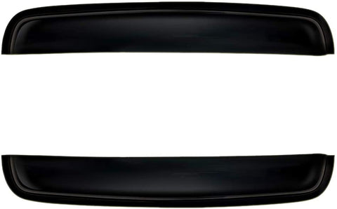 vivnsyauto 43in. Universal Thickness Dark Smoke Tint Top Sun Moon Roof Rain w/Snow Guard Window Moonroof Sunroof Wind Deflector (Please Measure Sunroof Size Before Purchase)