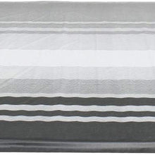 ALEKO RVFAB12X8BLSTR32 RV Awning Fabric Replacement 12 x 8 Feet Blue and White Striped