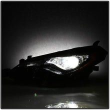 Carpart4u - LED DRL Headlights for Toyota Corolla 17-18 - OEM Style - Black/Clear Lens