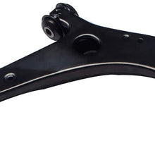 AUQDD 2PCS K620598 K620599 (18mm Diameter Stud) Left & Right Suspension Front Lower Control Arm and Ball Joint Assembly Compatible With Volvo C30 C70 S40 V50
