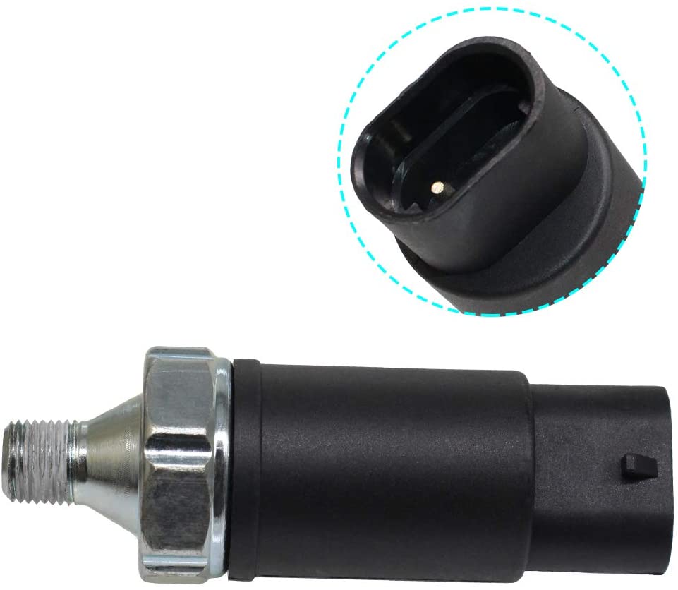 56026779 PS271 PS257 PS233 1S6646 88924457 Sensor de presión de aceite del motor Interruptor de transmisor para 1997 – 1999 Jeep Wrangler Sensor, Jeep TJ 1996 – 1997 Jeep Grand Cherokee.