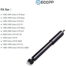 Shocks and Struts,ECCPP Rear Pair Shock Absorbers Strut Kits Compatible with 1998 1999 2000 2001 2002 2003 2004 Volvo C70,1998 1999 Volvo S70,1998 1999 2000 Volvo V70 KG5747 5975