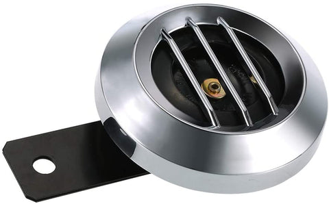 Universal Waterproof Motorcycle Round Electric Horn, DC 12V 1.5A 105Db, Which is Waterproof and It Has Loud Volume for Warning