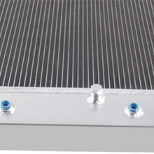 OzCoolingParts New Design 70-87 Chevy GMC C/K/G-Series Radiator Fan Shroud Kit, 3 Row Aluminum Radiator + 2 x 10" Fan w/Shroud for 1970-1987 Chevy/GMC C10 C20 C25 C3500 Nova Camaro Blazer and More