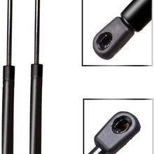 MYSMOT 2Pcs Universal Lift Support For Camper Rear Glass Window Lift Supports Extended Length 12.99 IN, Compressed Length 8.42IN, Force 30 Lbs, SE130P30