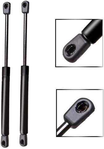 MYSMOT 2Pcs Universal Lift Support For Camper Rear Glass Window Lift Supports Extended Length 12.99 IN, Compressed Length 8.42IN, Force 30 Lbs, SE130P30