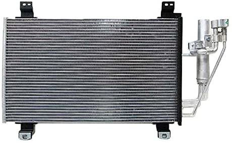Rareelectrical NEW A/C CONDENSER COMPATIBLE WITH MAZDA CX-3 2016-2017 DB3R-61-480 DB3R61480 MA3030163