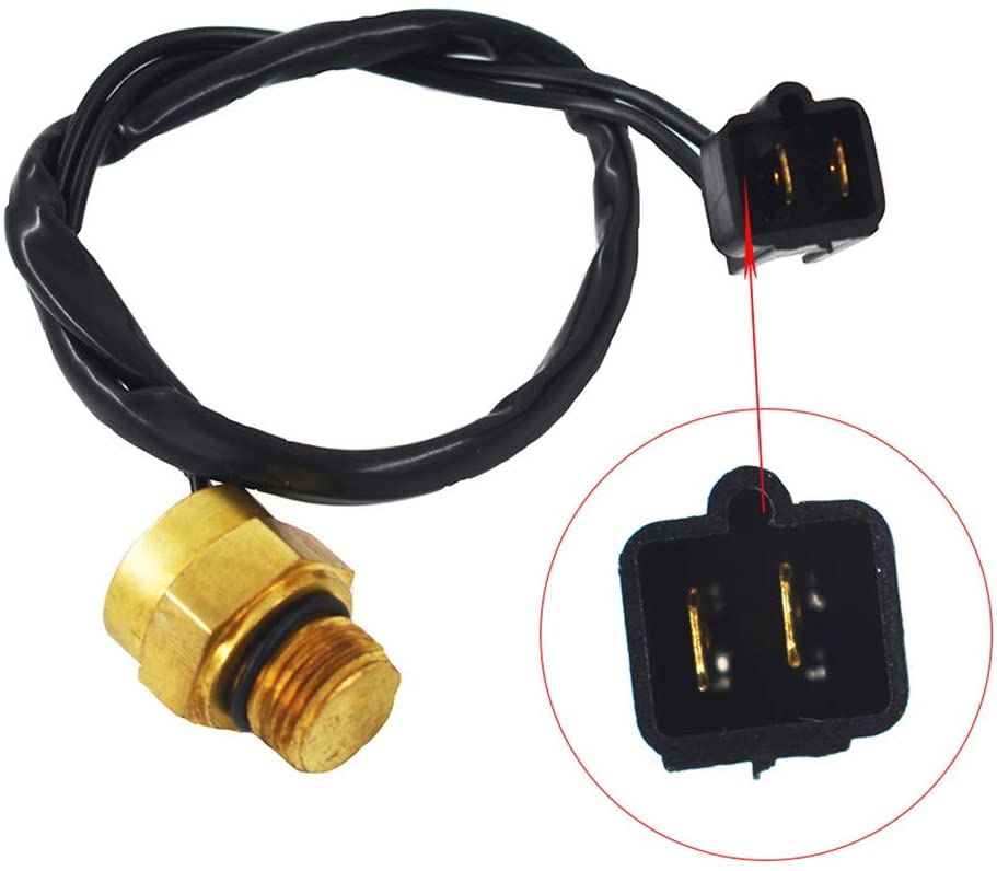 WFLNHB Radiator Fan Thermal Switch Sensor Fit for Polaris Sportsman Xplorer Scrambler 4010161