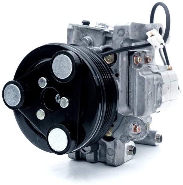 FKG AC Compressor and A/C Clutch CO 10759C, BP4S61K00, CC4361450E Fit for 2004-2009 Mazda 3 2.0L, 2004-2009 Mazda 3 2.3L, 2009 Mazda 3 Sport 2.0L, 2006-2010 Mazda 5 2.3L