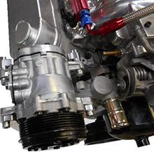Dirty Dingo LS Street Rod Billet AC Bracket for Mini Sanden SD7B10 Conversion Swap