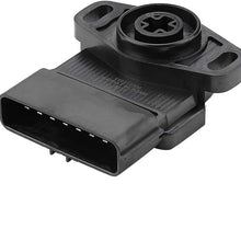 HERCHR Car Throttle Position Sensor,Replacement OE MR578861 for Mitsubishi,Lancer,Outlander,ABS,Black