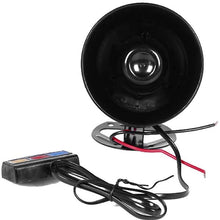 DishyKooker Car Speaker 110db 12V Allarme Auto Moto 3 Tone Siren Loudspeaker Car Horn Sirene Policia Moto Ambulance Car Alarm Sound Speakers Car Motorcycle