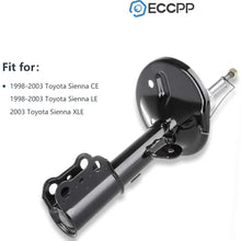 Shocks and Struts,ECCPP Front Pair Shock Absorbers Strut Kits Compatible with 1998 1999 2000 2001 2002 2003 Toyota Sienna 235624 235625 71437 71438
