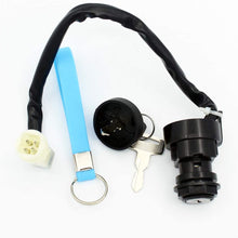 QAZAKY Ignition Key Switch Replacement for Yamaha YFM80 YFM100 YFA125 YFM225 YFM250 YFM350 YFZ350 Badger Champ Breeze Moto-4 Banshee Big Bear Warrior 80 100 125 350 YFM350FW YFM350ER YFM350X