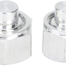 Rear AC Block Off Kit,Akozon 2Pcs Fit for Dodge Caravan 2004-2011 Car Modification Accessories