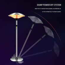 OCYE Outdoor Courtyard Heater, Outdoor/Indoor Independent Infrared Heater. 3 Seconds of Heat, Windproof and Waterproof, Suitable for Garden, Outdoor/Indoor