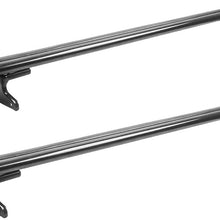 Tata.Meila Roof Rack Cross Bars for 2018 2019 2020 2021 Jeep Compass Durable Aluminum Alloy Cargo Rack Rooftop Luggage Carrier