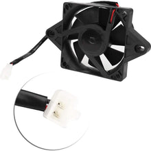 REOUG Motorcycle Thermo Electric Cooler Accessories Cooling Fan Fit for 250cc Karting