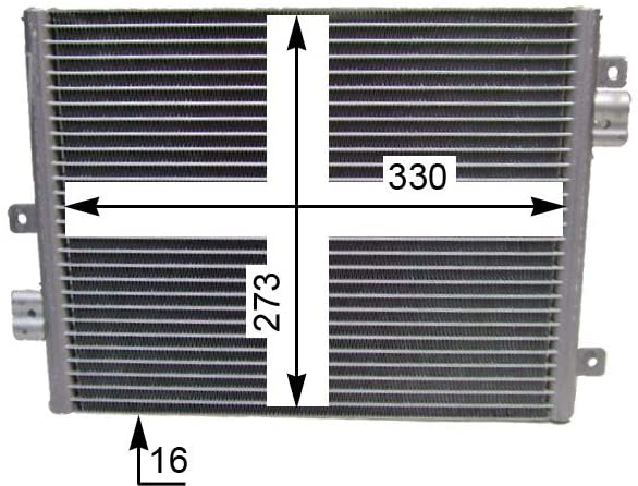 MAHLE Behr AC 354 000P A/C Condenser
