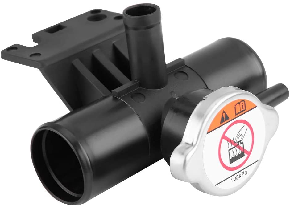 New Radiator Coolant Filler Fill Neck with Cap 350A015 for Mitsubishi Lancer Outlander Sport for Lancer All with CVT Transmission 2008-2015.