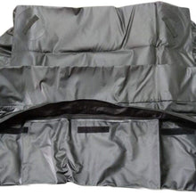 Caartonn Roof Top Cargo Carrier for Cars, Vans and SUVs.Car Travel Waterproof Roof Top Cargo Luggage Travel Bag (16 Cubic Feet)