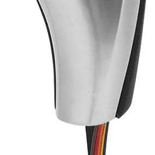 Gear Shift | Akozon Electric LHD Automatic LED Gear Shift Knob Retrofit Kit Fits for BMW E46 E60 E61 Refit for F30 (Electro silvering)