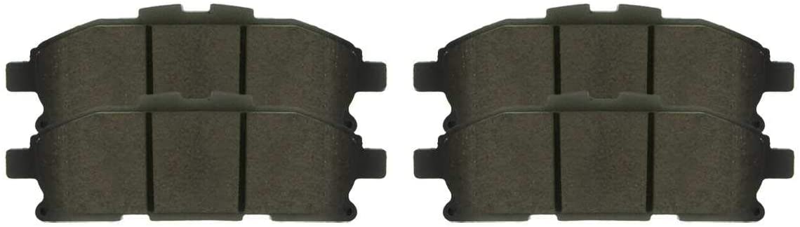 AutoShack SCD1552 Front Ceramic Brake Pads