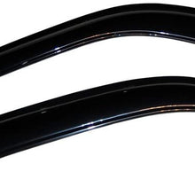 Auto Ventshade 92455 Original Ventvisor Side Window Deflector Dark Smoke, 2-Piece Set for 1996-2018 Chevrolet Express & GMC Savana Vans 1500-3500, 2003-2009 Kodiak & Topkick C4500-C5500 with Standard Cab