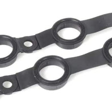 GDR Engine Valve Cover Gasket Kit with 15 Grommet Seals Replacement for BMW E39 E46 E53 E60 E83 Z4 M54 525i 530i 325Ci 325i 325xi 330Ci 330i 330xi X5 525i 530i X3 L6 2.5L 3.0L 11120030496 (18pcs)