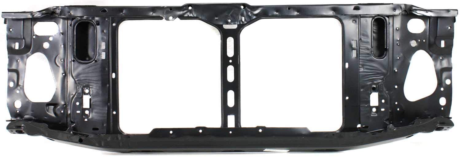 Radiator Support Assembly Compatible with 1994-1997 Chevrolet S10 Black Steel